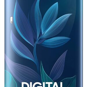 Samsung 189 L, 5 Star, Digital Inverter, Direct-Cool Single Door Refrigerator (RR21D2H259U/HL, Paradise Bloom Blue, Base Stand Drawer)