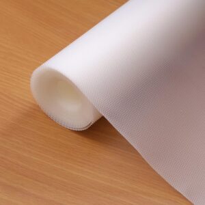 EASYHOME Multipurpose EVA Anti-Slip Mat (45cm x 5 Meter, Clear) – Waterproof, Washable Shelf Liner Roll Sheet for Kitchen, Bathroom, Drawers, Cabinets, Fridge & Table Mat