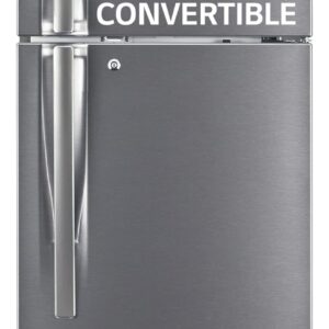 LG 240 L 3 Star Frost-Free Smart Inverter Double Door Refrigerator (GL-S292RDSX, Dazzle Steel, Convertible & Multi Air Flow Cooling)