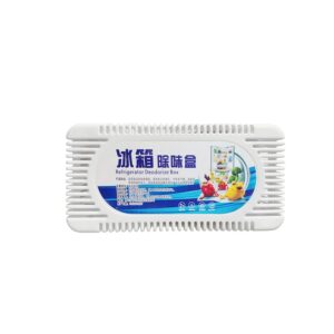 MeeTo Refrigerator Deodorizer, Fridge and Freezer Odor Eliminator, Natural Smell Remover and Moisture Absorber for Wardrobe, Activated Charcoal, Closet, Car, Litter Box, and Basement, (Pack Of 1)