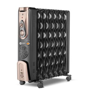 Orient Electric Comforter collection 13 fin oil filled radiator | Advanced S-shaped Fins |2900W power| with PTC fan heater| 3 heat settings | 2 years warranty by Orient